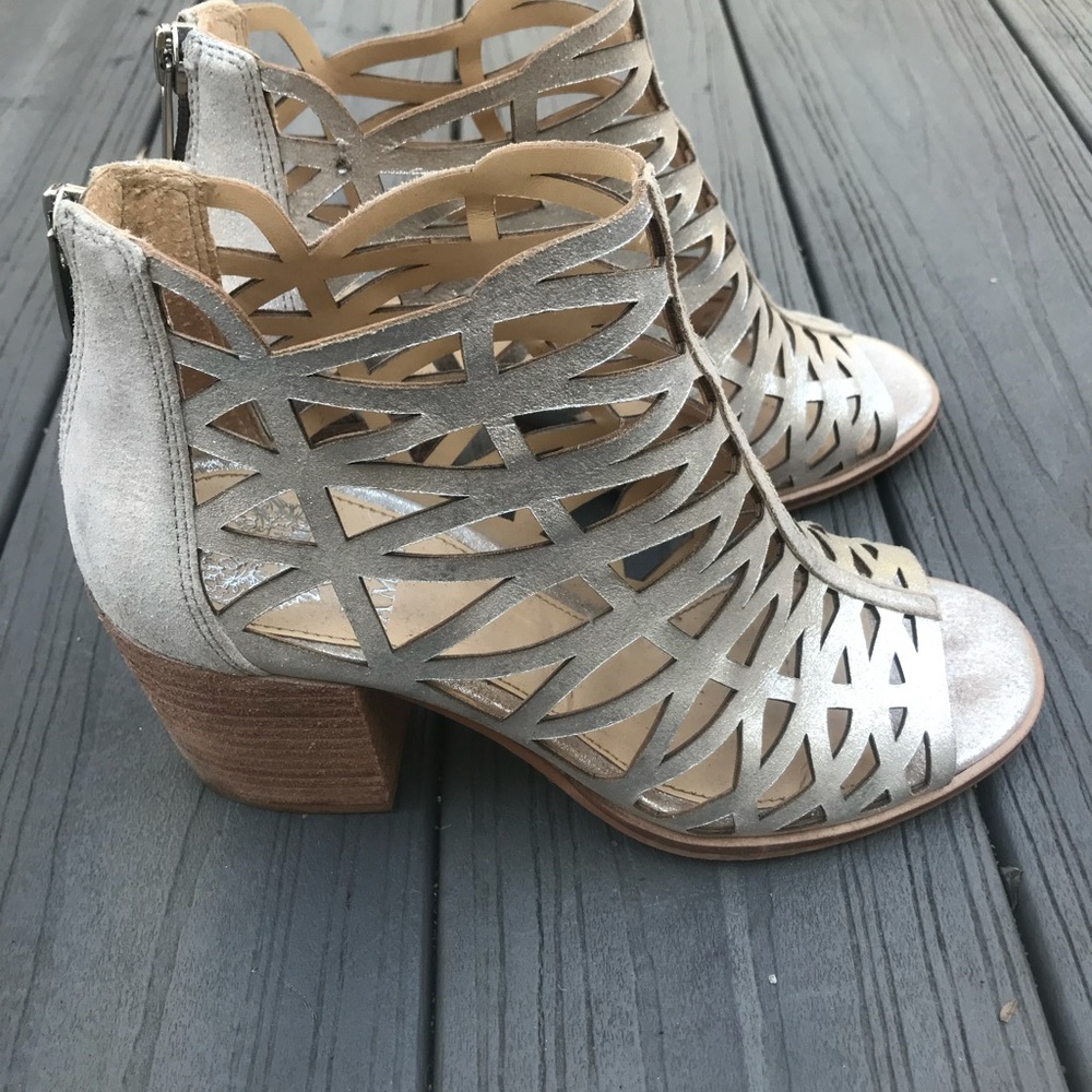Vince Camuto Silver Heel Sandal